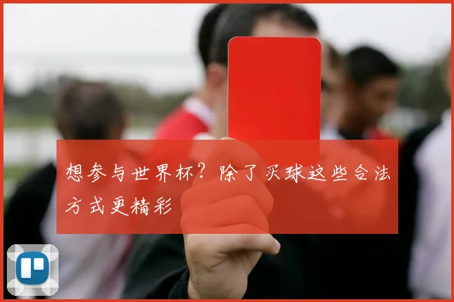 想参与世界杯？除了买球这些合法方式更精彩